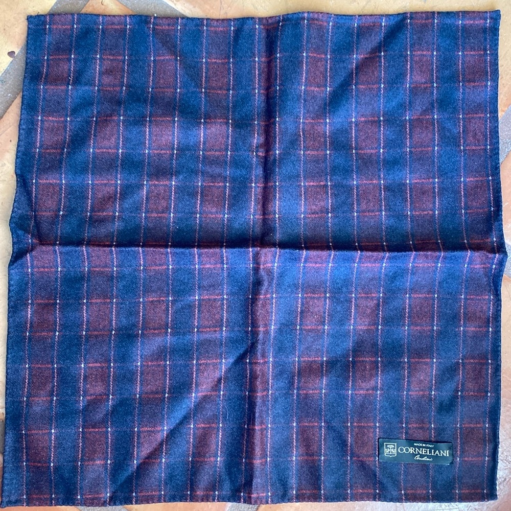 Corneliani wool handkerchief